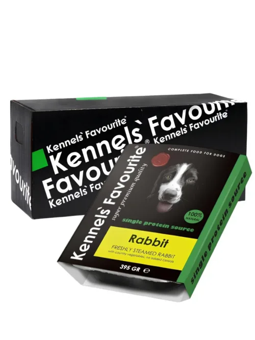 Aurutatud märgtoit Kennel's Favourite, monoproteiin, jänes 10x 395g