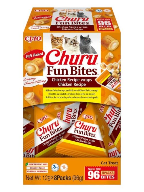 Churu Fun Bites kassidele kanaga 12g x 8pk