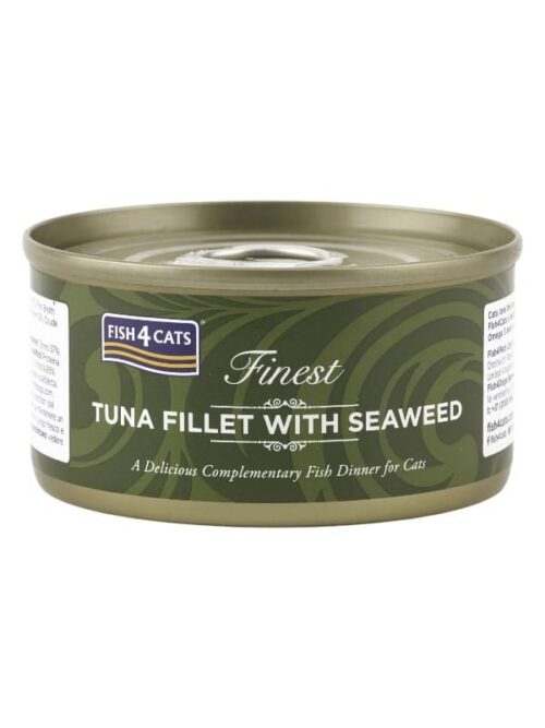 Fish4Cats Finest konserv, tuunikala / merevetikas 70g