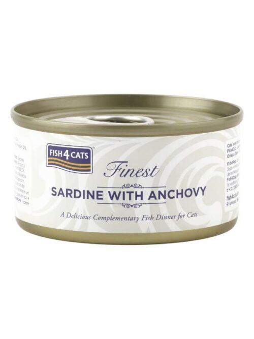 Fish4Cats Finest konserv sardiin / anšoovis 70g