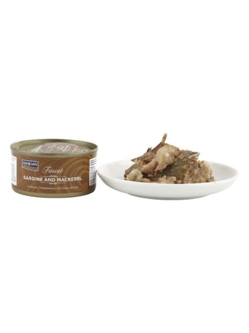 Fish4Cats Finest konserv sardiin / makrell 70g