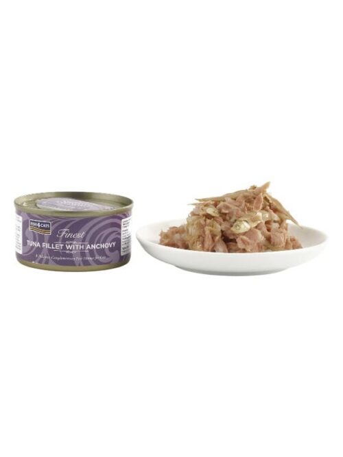 Fish4Cats Finest konserv tuunikala / anšoovis 70g