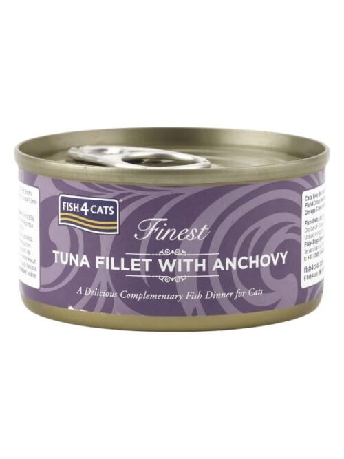 Fish4Cats Finest konserv tuunikala / anšoovis 70g