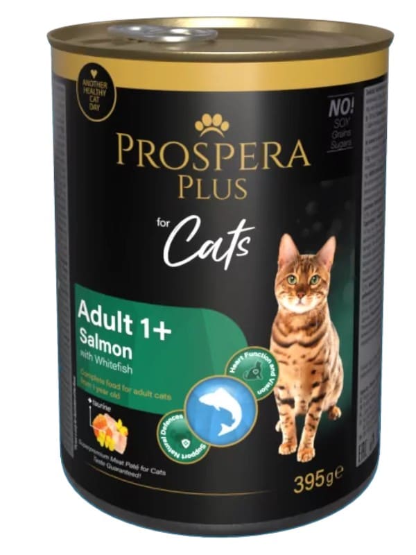 Prospera Plus pasteet lõhe ja valge kalaga, 395g