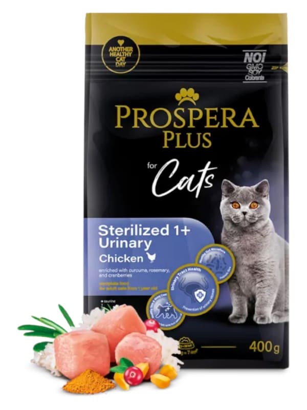 Prospera Plus Sterilized 1+ Chicken Urinary, 0.4kg