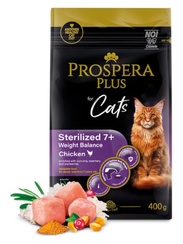 Prospera Plus Sterilized 7+ Chicken Weight Balance, 0.4kg