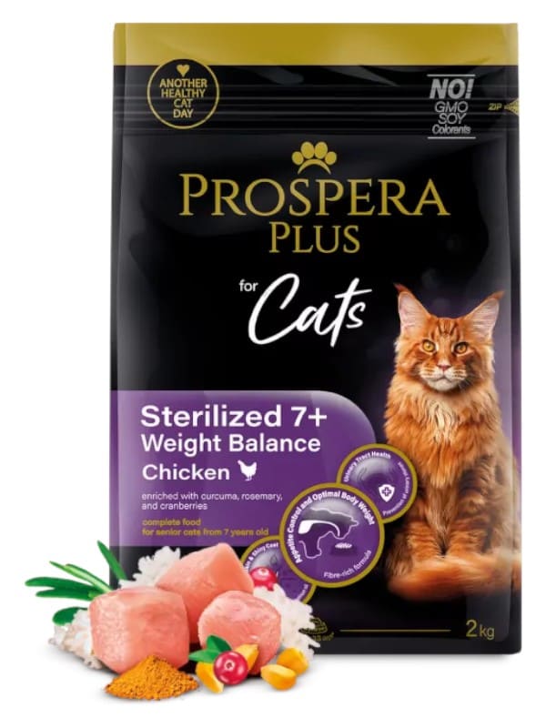 Prospera Plus Sterilized 7+ Chicken Weight Balance, 2kg