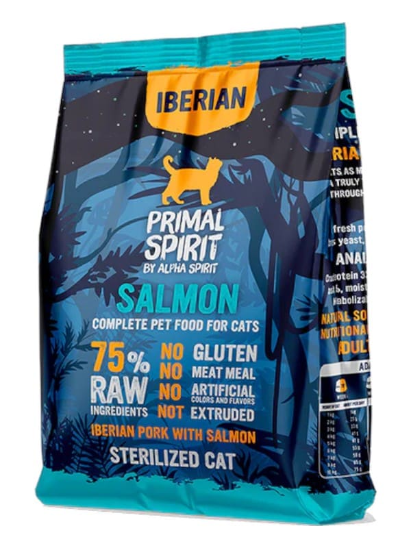 Primal Iberian Salmon külmpressitud ster. kassidele 1kg