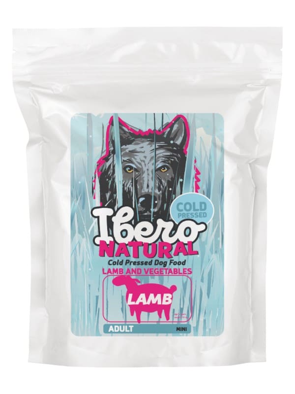 Ibero Natural Mini Adult külmpressitud toit lambaga, 3kg