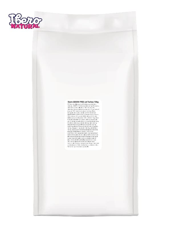 Ibero Grainfree Adult kassidele kalkuniga, 10kg