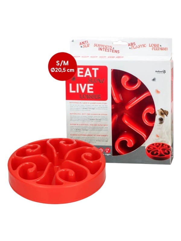 Eat slow live longer kauss, punane S