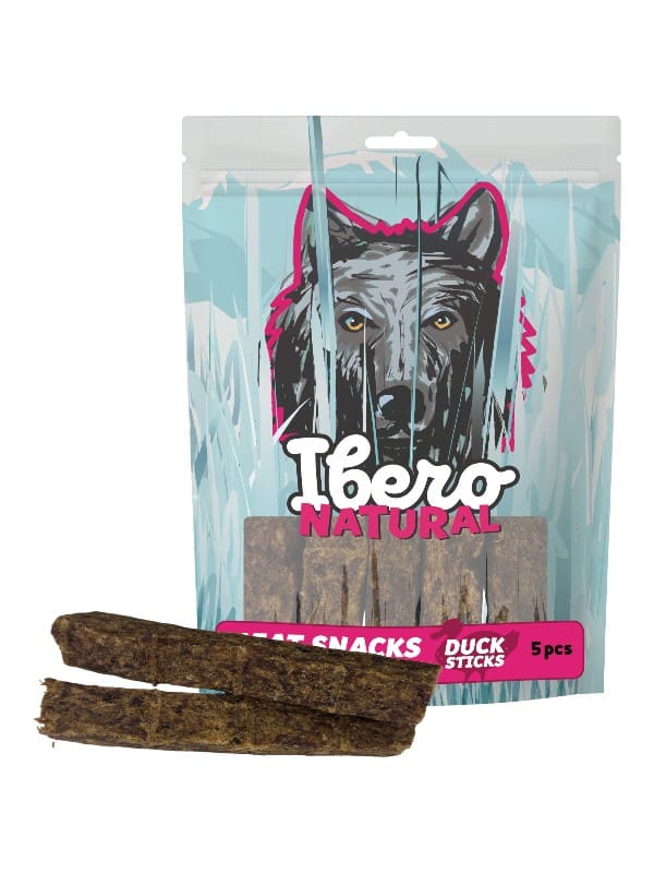 Ibero Natural külmpressitud pardiribad kollageeniga, 5tk