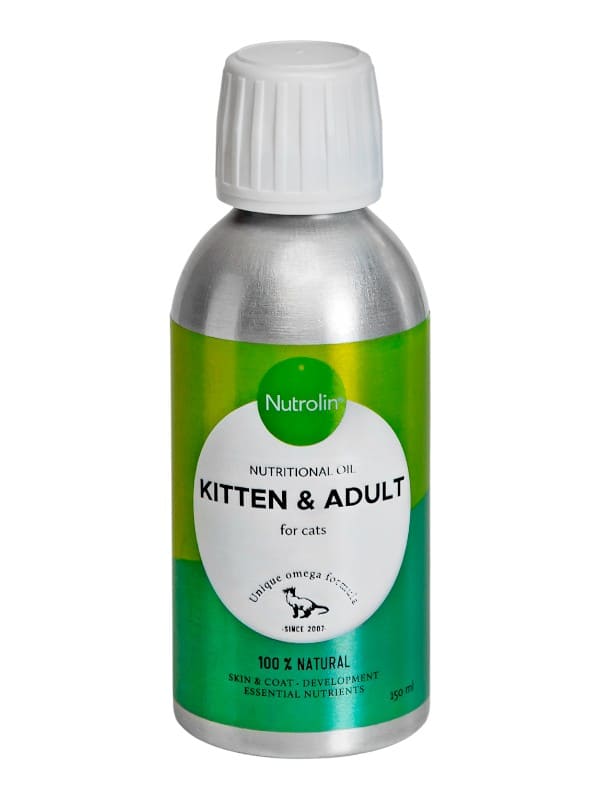 Nutrolin Kitten & Adult õli kassidele, 150ml