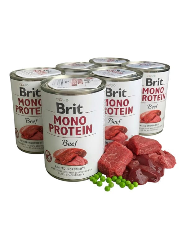 Brit Mono Protein koera konserv veiselihaga 6x 400g