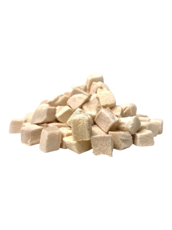 Dr Malou külmkuivatatud kana rinnafilee kuubikud, 50g