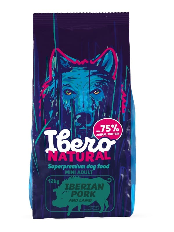 Ibero Natural Mini Adult Ibeeria sea ja lambaga 12kg
