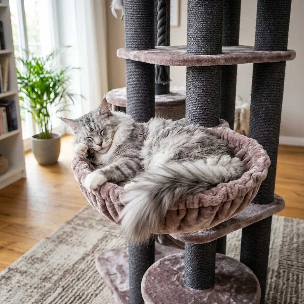 Maine Coon suures pesas