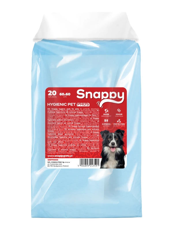 Pissilapid Snappy 60x60, 26g, 20 tk