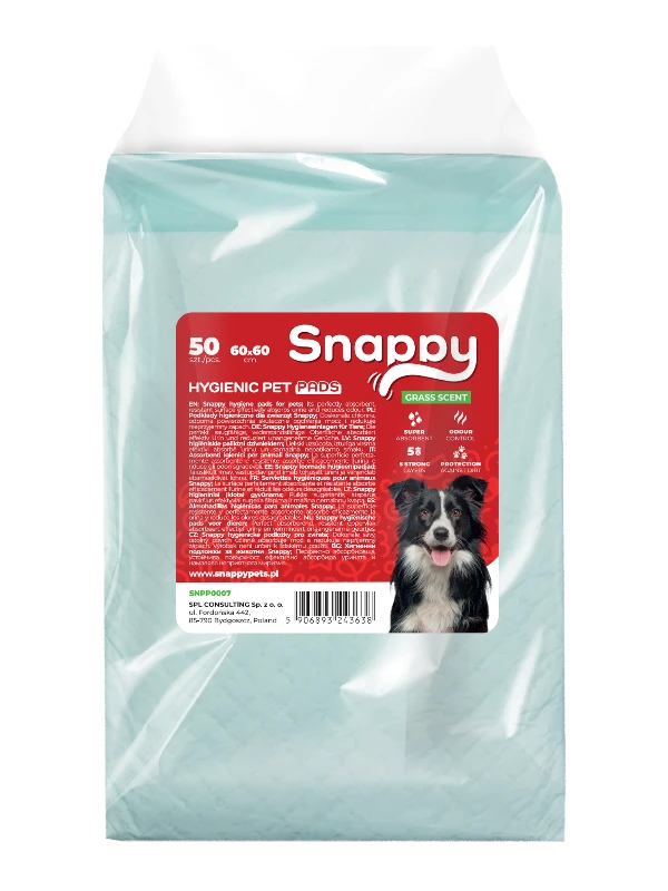 Pissilapid Snappy 60x60 muru lõhnaga, 26g, 50tk