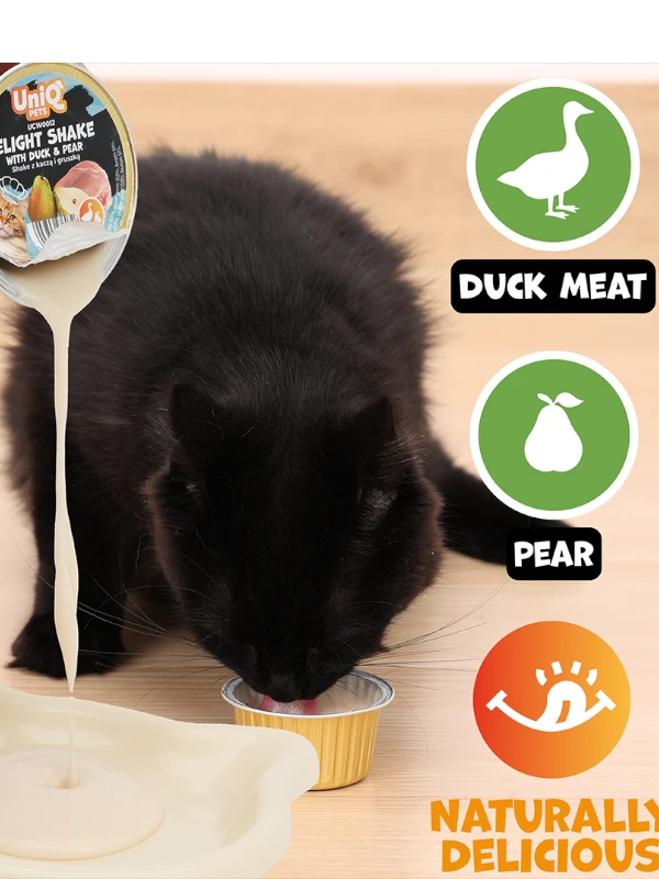 Uniq Pets Delight Shake part ja pirn, 6x 60g