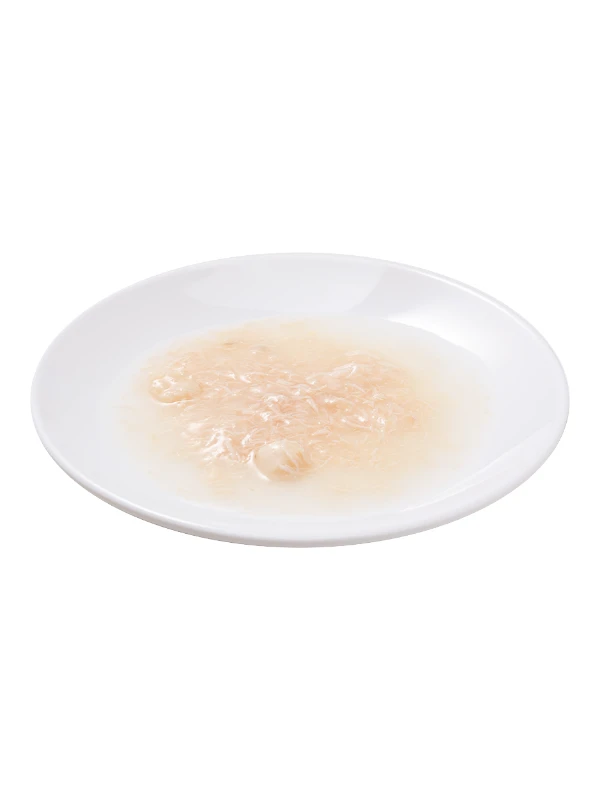 Uniq Pets lihaga supp kassidele, kana ja kammkarp 6x60g