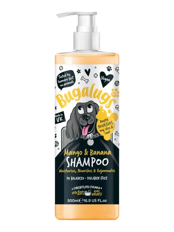 Koerte šampoon Bugalugs Mango & Banana, 250ml