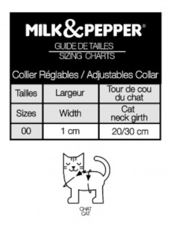 Kassi kaelarihm Milk&Pepper Madura