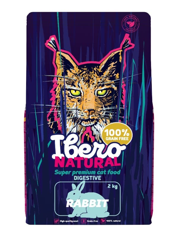 Ibero Cat Digestive Rabbit, 2kg