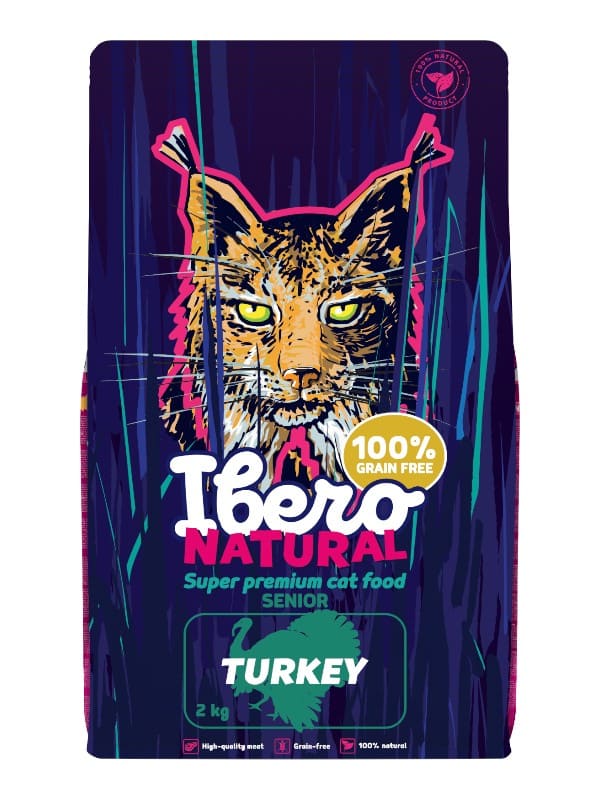 Ibero Cat Senior turkey, 2kg