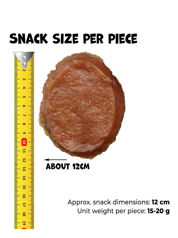 Uniq Pets poolpehmed lambakettad koertele, 500g