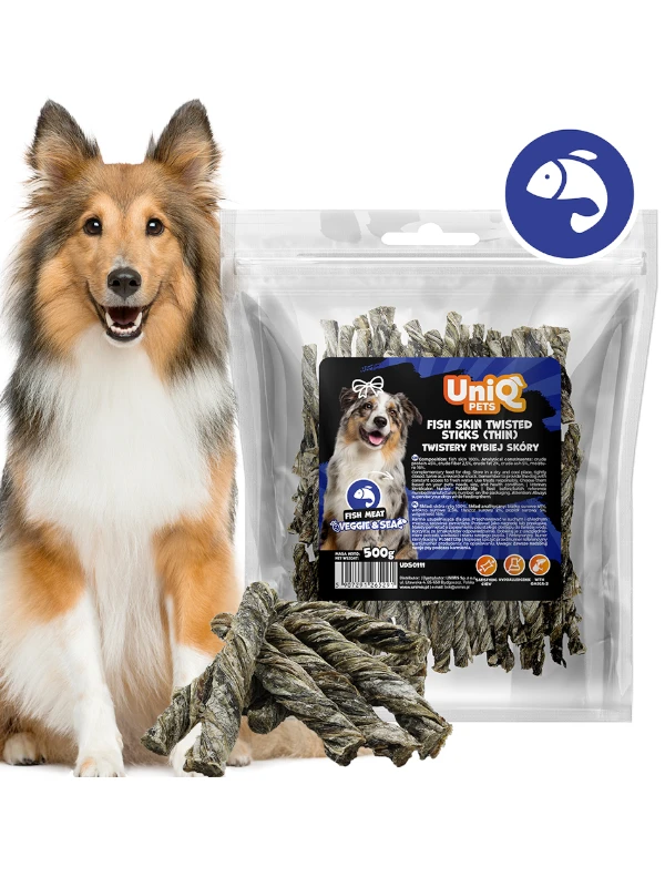 Uniq Pets tursakeerud koertele, 500g