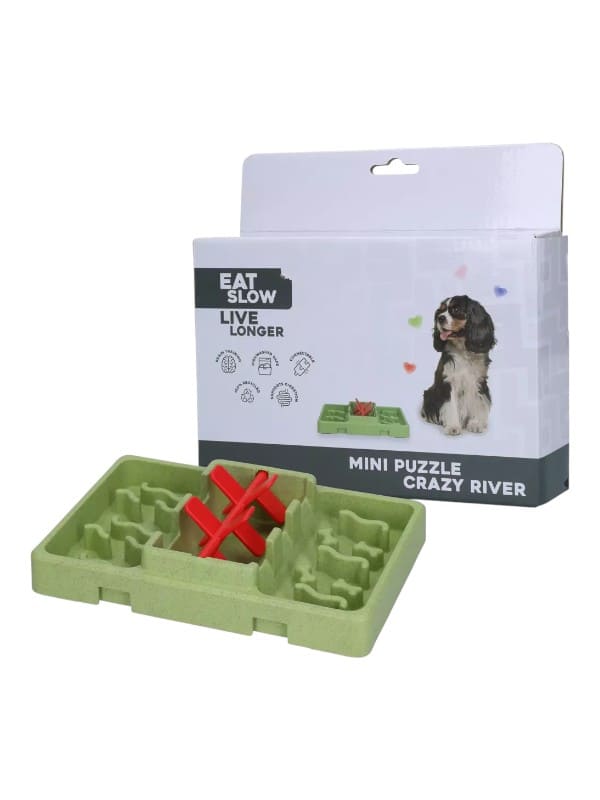 Eat Slow Live Longer Mini Puzzle Crazy River