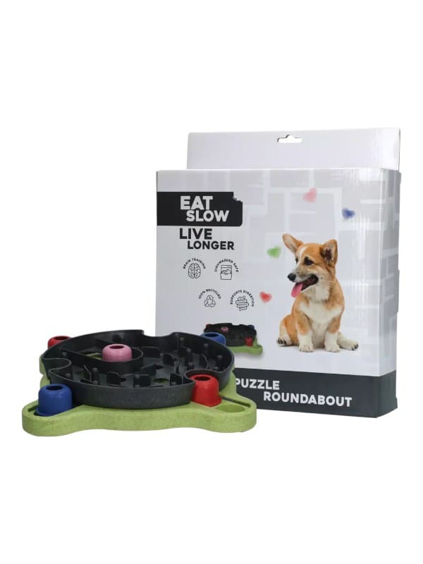 Eat Slow Live Longer Puzzle Roundabout