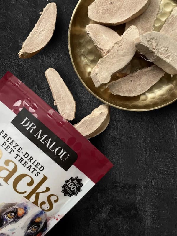 Dr Malou külmkuivatatud pardi rinnafilee koertele, 50g