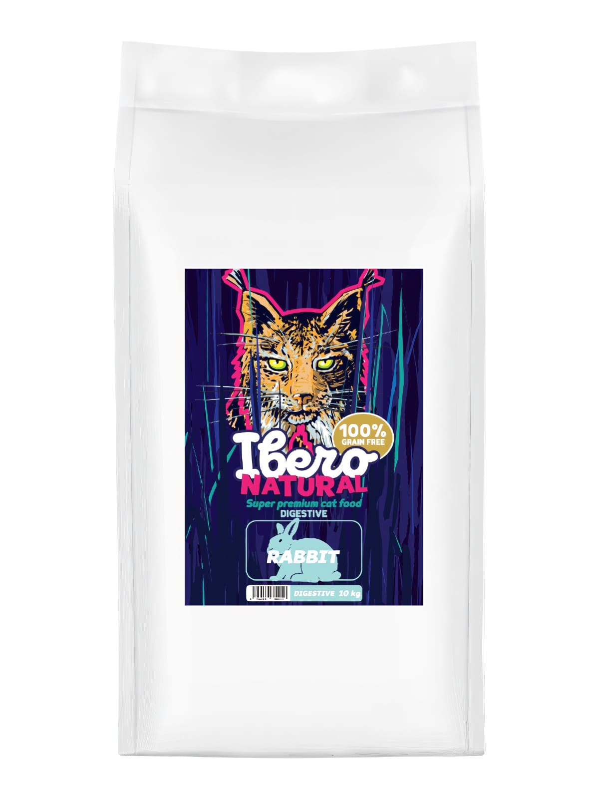 Ibero Cat Grainfree Digestive küülikuga, 10kg