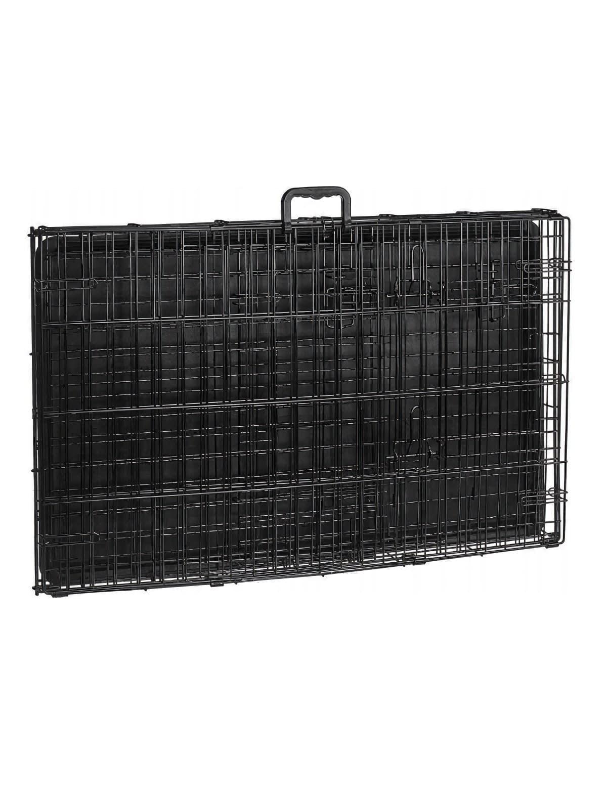 Koera puur metallist, kahe uksega 106x71x77, XL