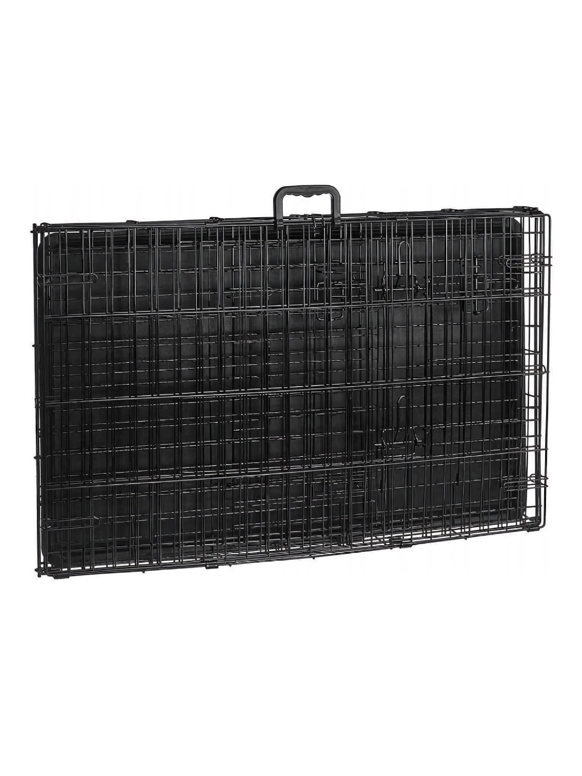 Koera puur metallist, 91x60x66, L