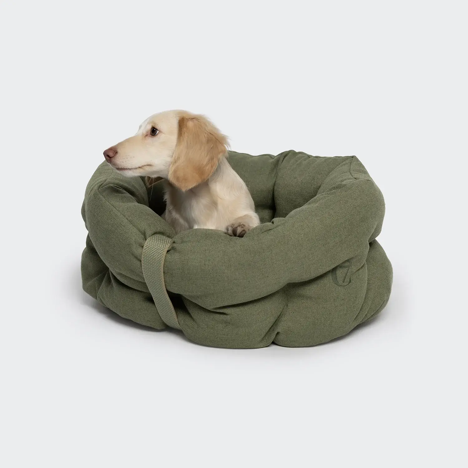 Koerte pesa Cloud7 LTTL Snoozy Linen-Mix Moss, S