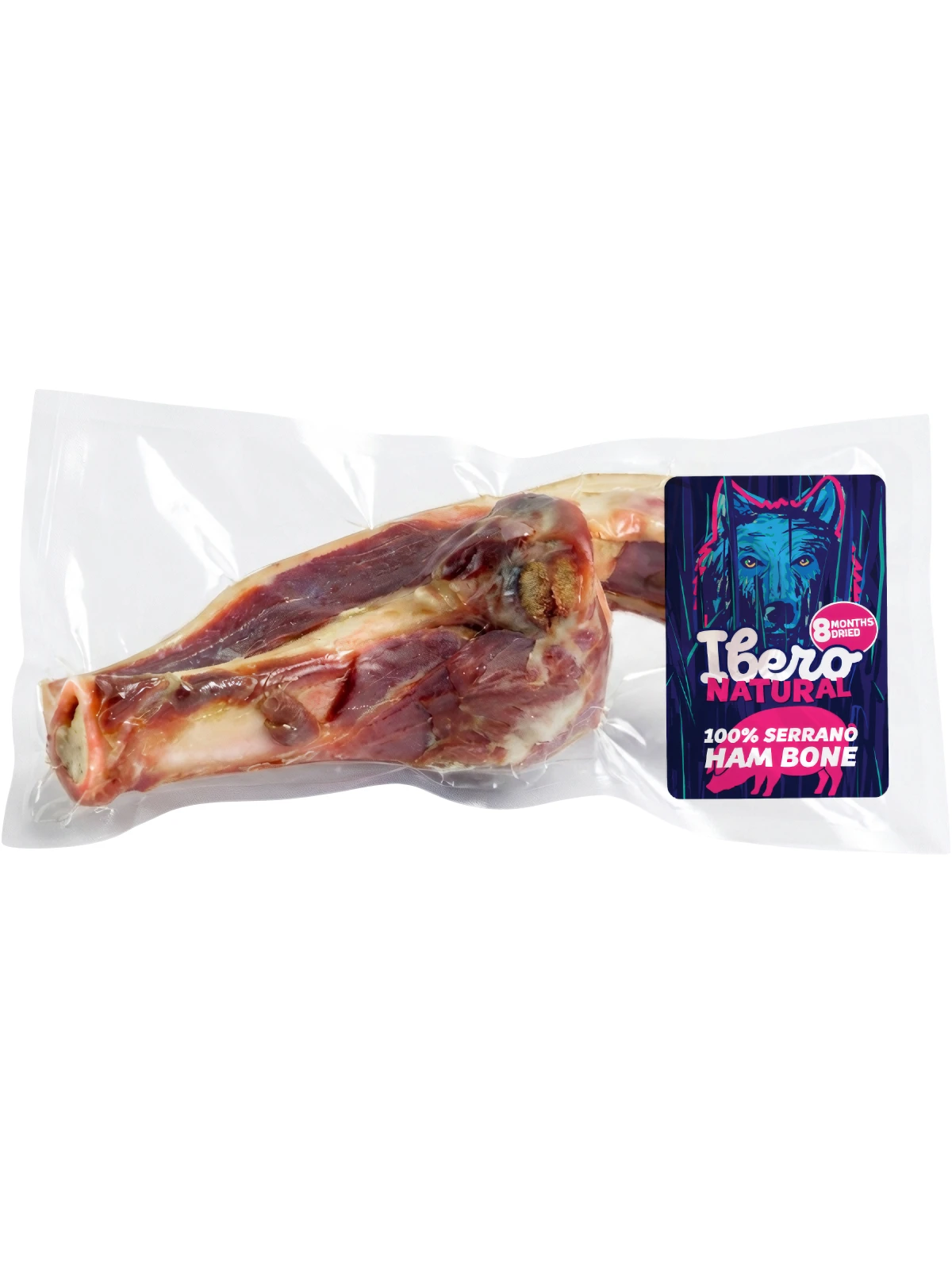 Ibero Natural Serrano Ham Bone, M